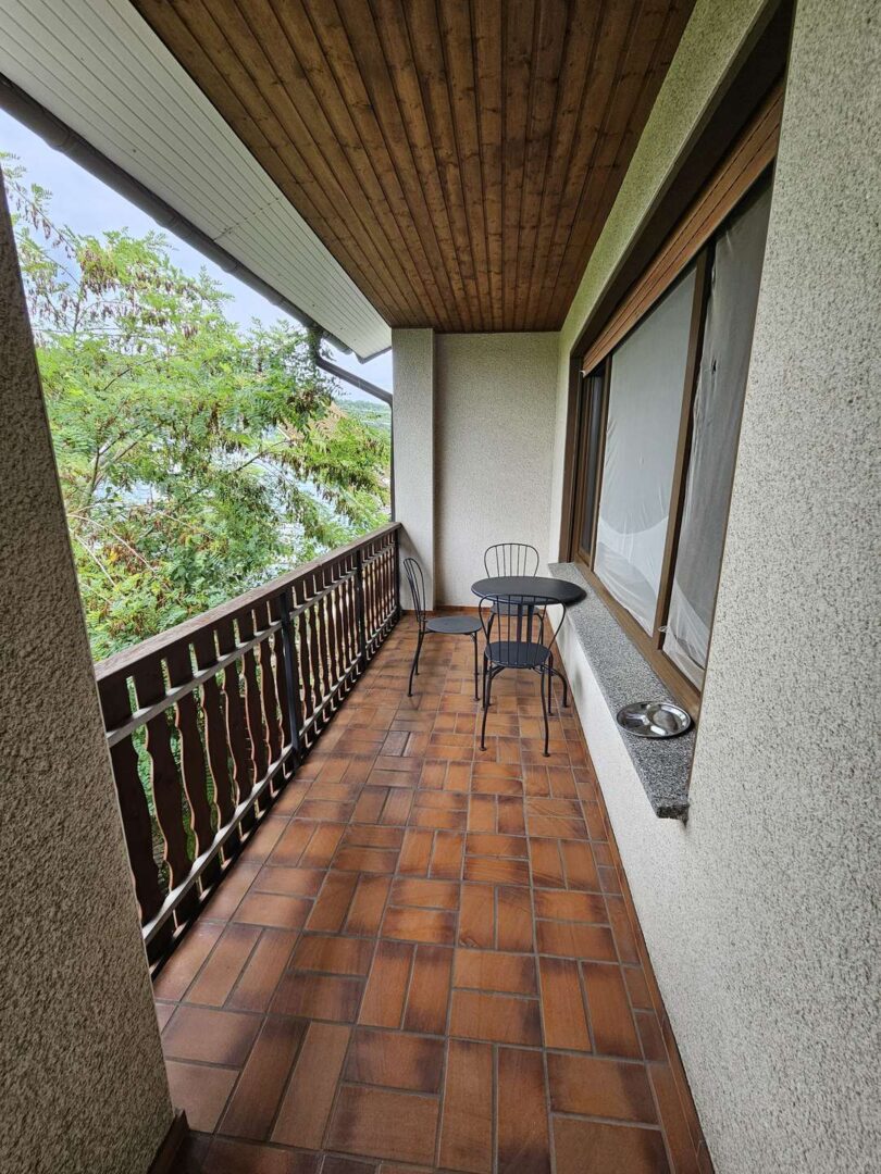 EG Balkon Wohnzimmer