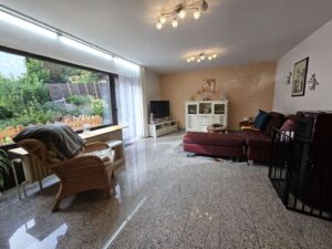 Wohnzimmer mit Pelletofen